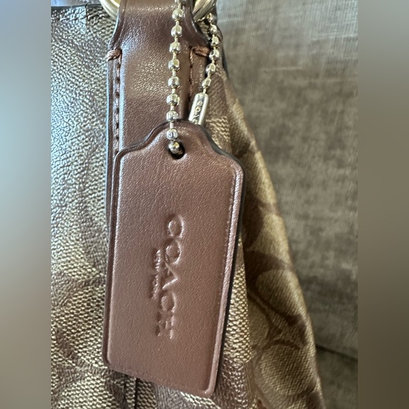 Coach Brown Signature Tote Bag - Picture 13 of 14